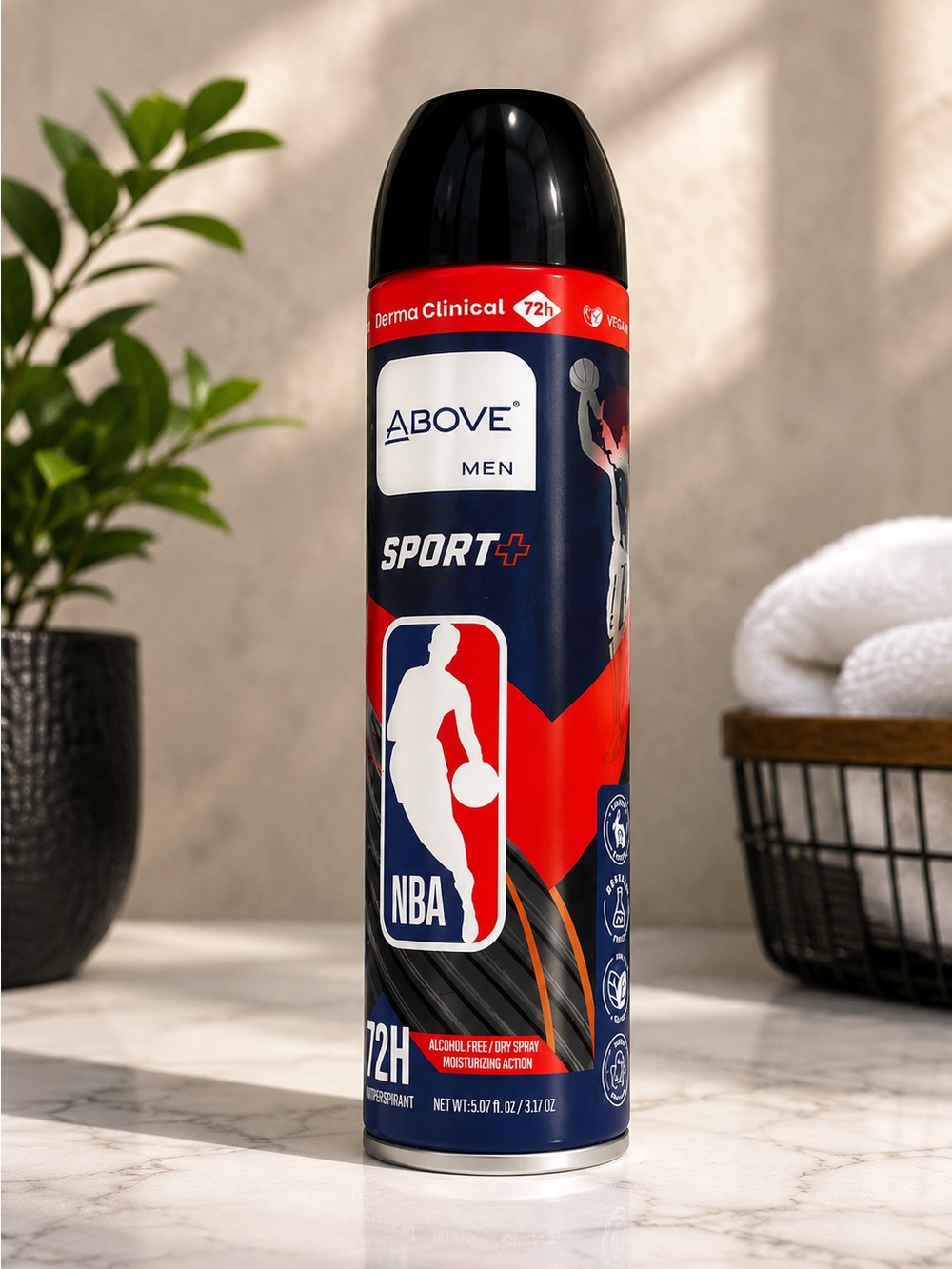 ABOVE Men Sport+ NBA Deodorant Spray